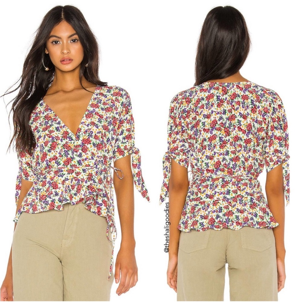 Faithfull the Brand Lucy wrap top